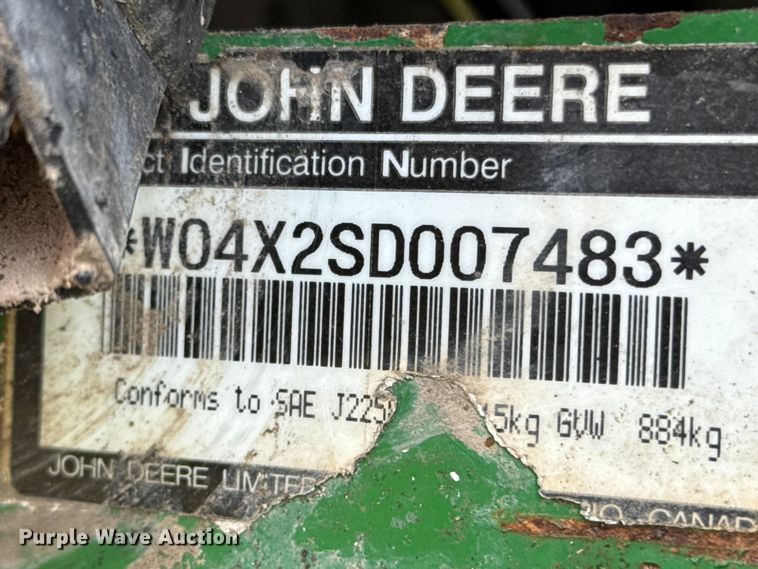 image for item DX5701 (2) John Deere Gator utility vehicles