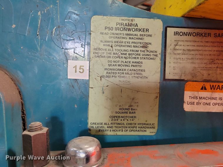 image for item DX7184 Piranha 50 shear/punch