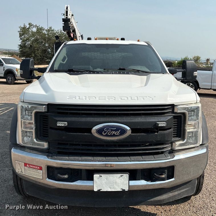 image for item DX8018 2019 Ford F550 Super Duty XL Crew Cab utility / service truck