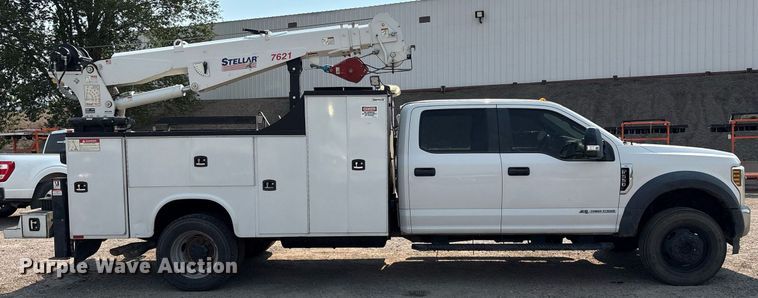 image for item DX8018 2019 Ford F550 Super Duty XL Crew Cab utility / service truck