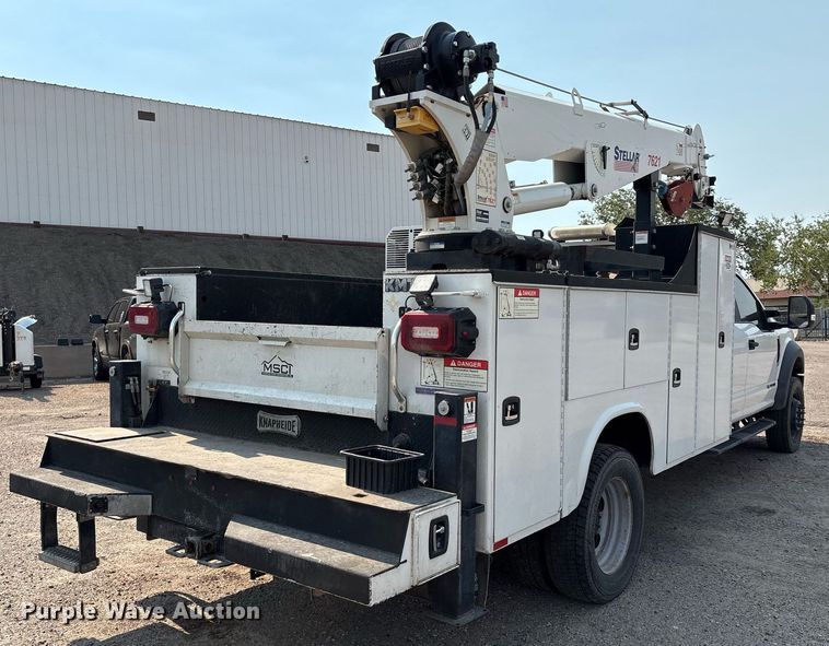 image for item DX8018 2019 Ford F550 Super Duty XL Crew Cab utility / service truck