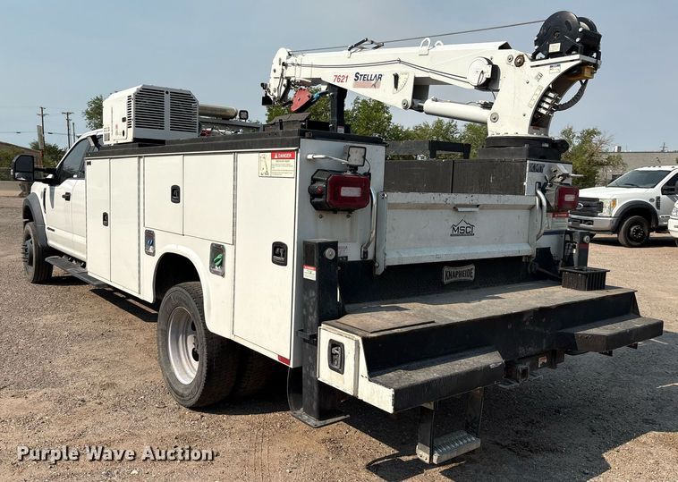 image for item DX8018 2019 Ford F550 Super Duty XL Crew Cab utility / service truck