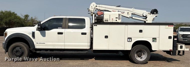 image for item DX8018 2019 Ford F550 Super Duty XL Crew Cab utility / service truck