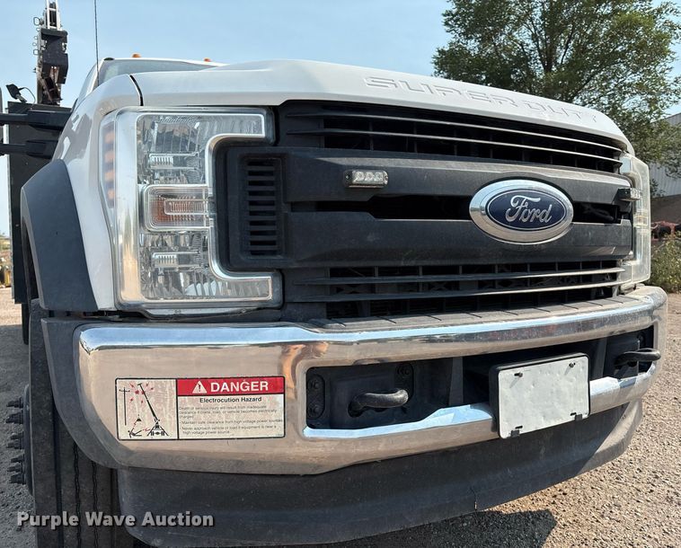 image for item DX8018 2019 Ford F550 Super Duty XL Crew Cab utility / service truck