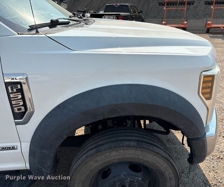 image for item DX8018 2019 Ford F550 Super Duty XL Crew Cab utility / service truck