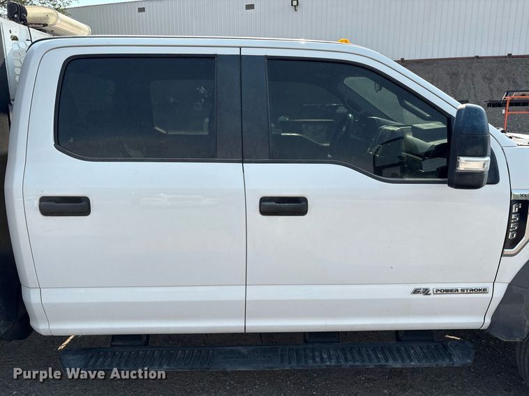 image for item DX8018 2019 Ford F550 Super Duty XL Crew Cab utility / service truck