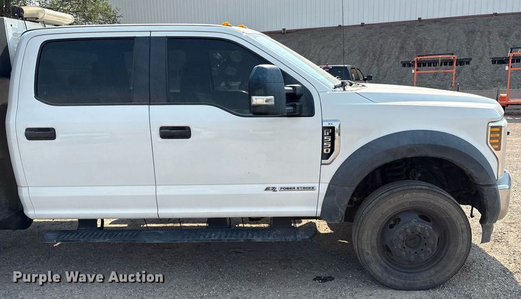 image for item DX8018 2019 Ford F550 Super Duty XL Crew Cab utility / service truck