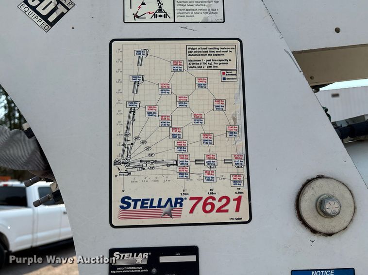 image for item DX8018 2019 Ford F550 Super Duty XL Crew Cab utility / service truck