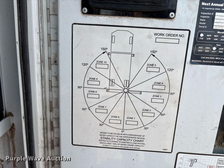image for item DX8018 2019 Ford F550 Super Duty XL Crew Cab utility / service truck