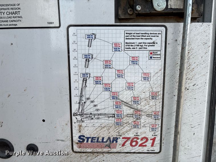 image for item DX8018 2019 Ford F550 Super Duty XL Crew Cab utility / service truck