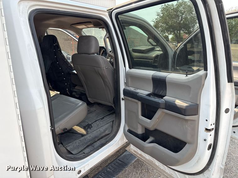 image for item DX8018 2019 Ford F550 Super Duty XL Crew Cab utility / service truck