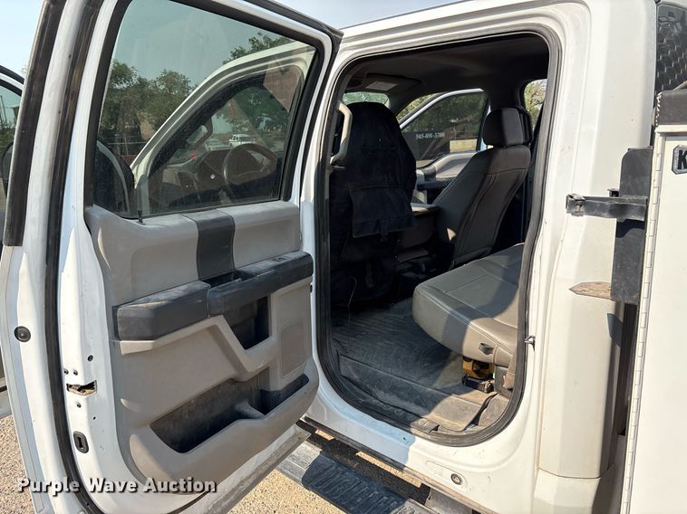 image for item DX8018 2019 Ford F550 Super Duty XL Crew Cab utility / service truck