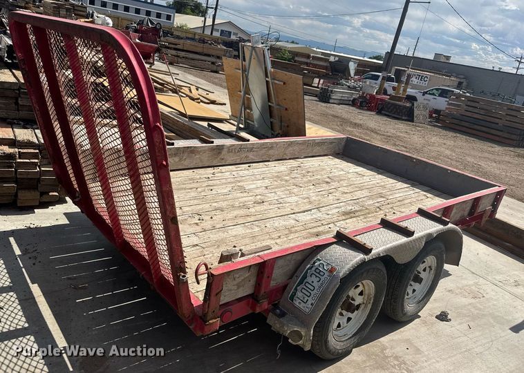 image for item DY0323 2017 PJ utility trailer
