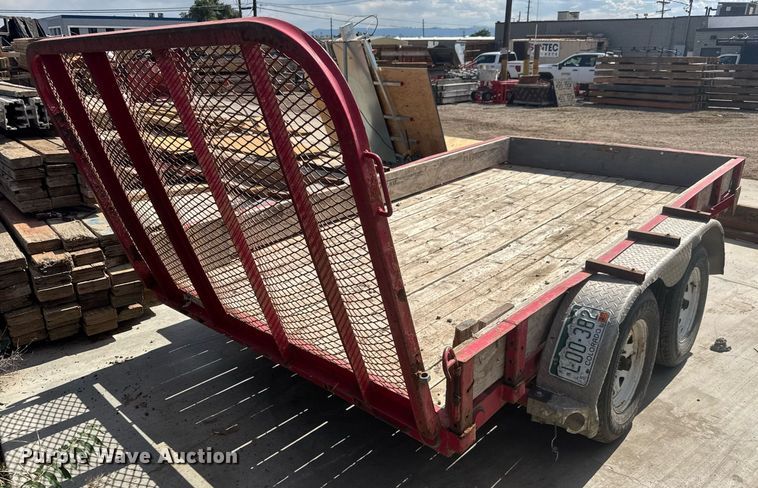 image for item DY0323 2017 PJ utility trailer