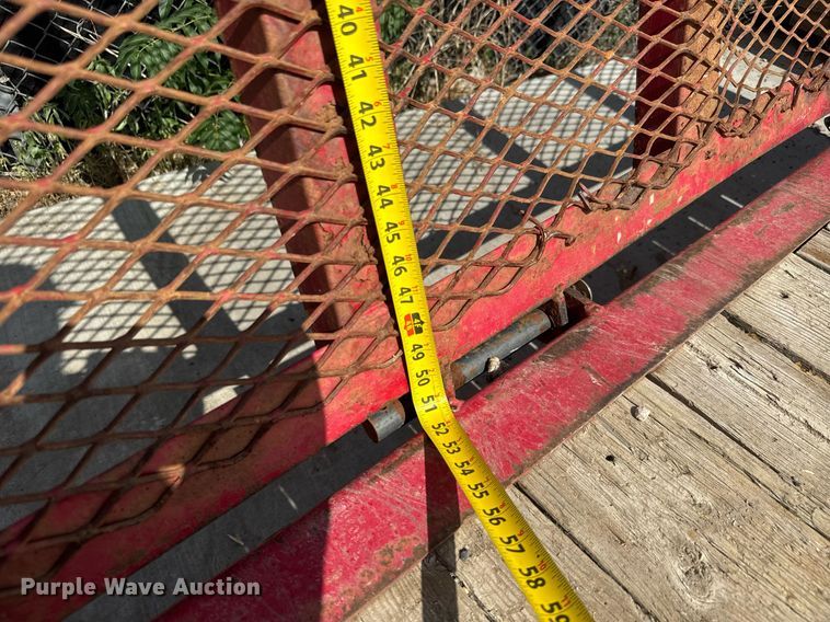 image for item DY0323 2017 PJ utility trailer