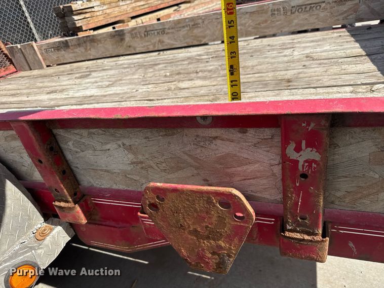 image for item DY0323 2017 PJ utility trailer