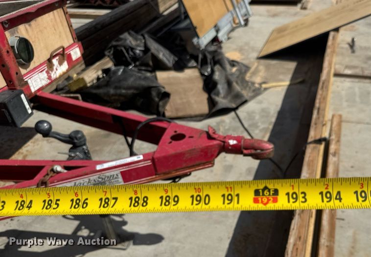 image for item DY0323 2017 PJ utility trailer