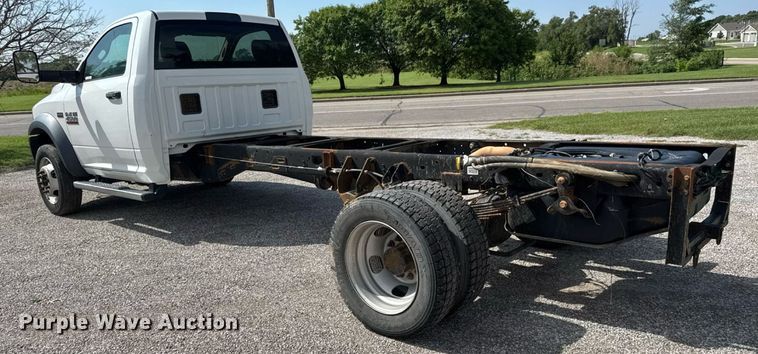image for item DY0393 2016 Dodge Ram 4500 truck cab and chassis