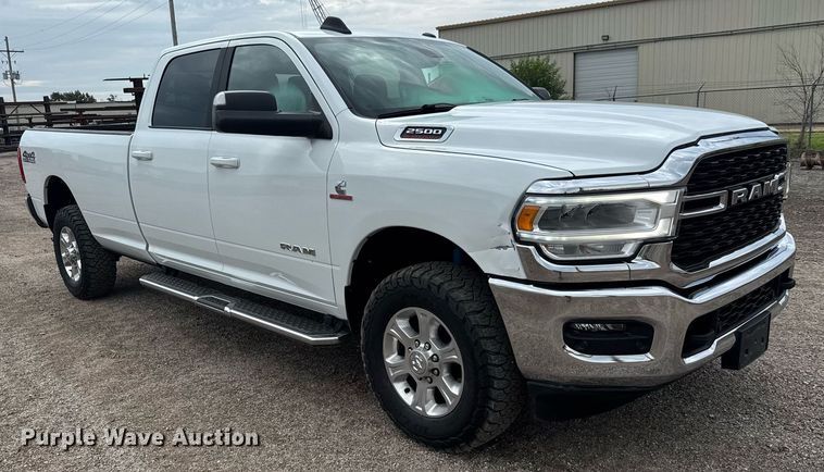 image for item DY0430 2022 Dodge Ram 2500 Big Horn Crew Cab pickup truck