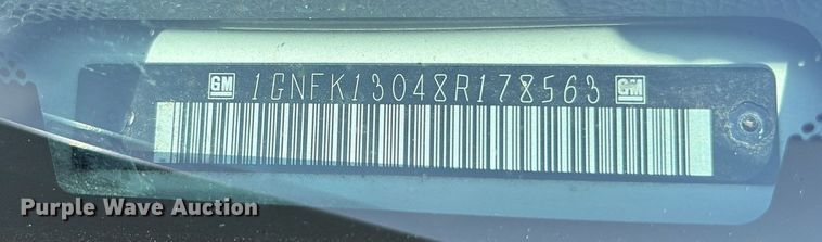 image for item DY0802 2008 Chevrolet Tahoe SUV