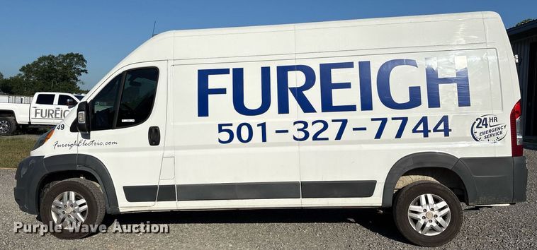 image for item DY0810 2018 Dodge Ram Promaster 2500 van