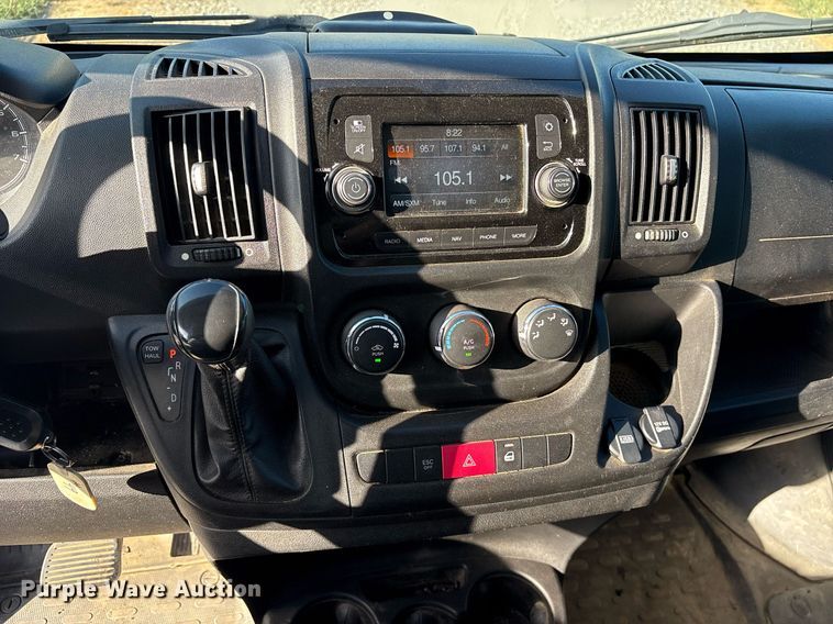 image for item DY0810 2018 Dodge Ram Promaster 2500 van