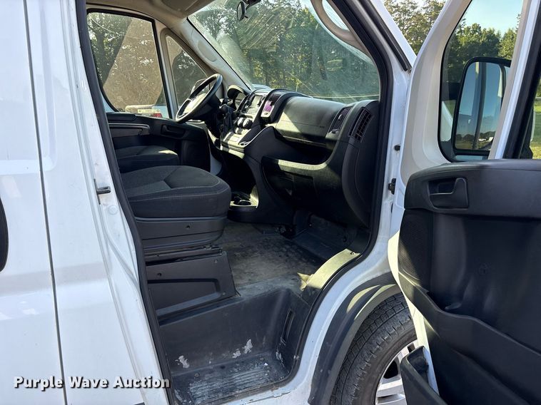 image for item DY0810 2018 Dodge Ram Promaster 2500 van