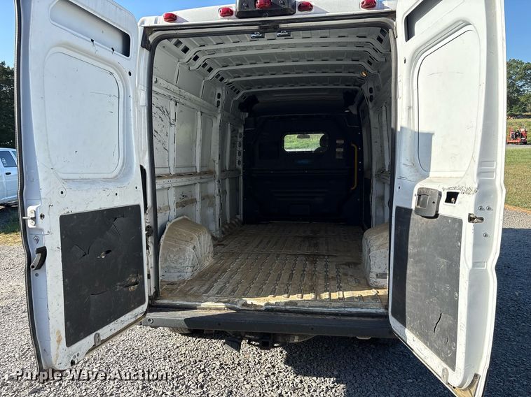 image for item DY0810 2018 Dodge Ram Promaster 2500 van