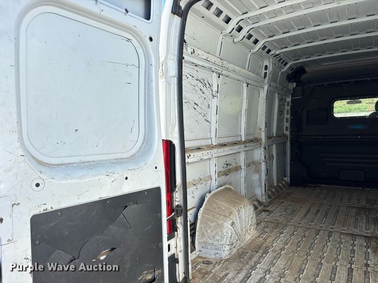 image for item DY0810 2018 Dodge Ram Promaster 2500 van