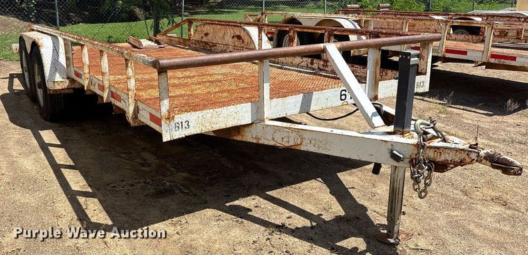 image for item DY0855 1994 Shop built utility trailer