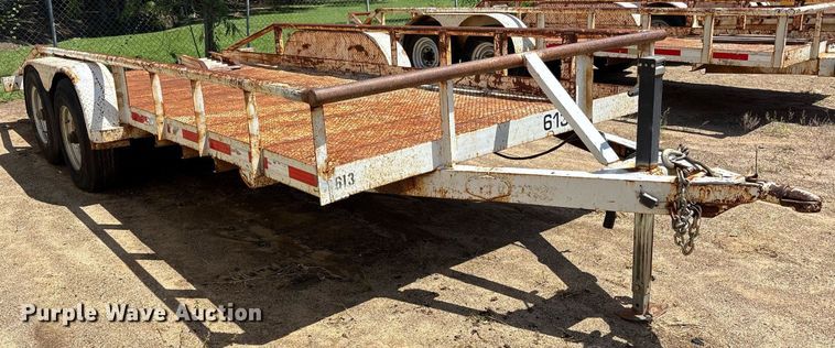 image for item DY0855 1994 Shop built utility trailer