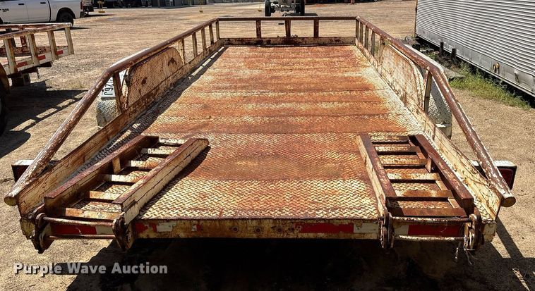 image for item DY0855 1994 Shop built utility trailer