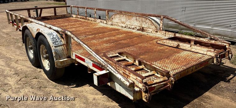 image for item DY0855 1994 Shop built utility trailer