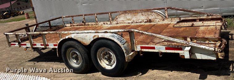 image for item DY0855 1994 Shop built utility trailer