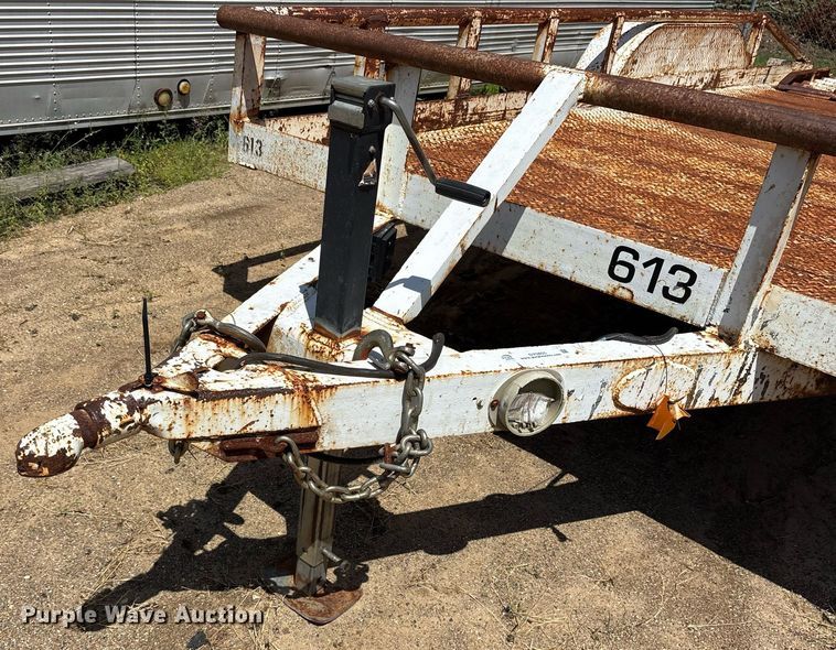 image for item DY0855 1994 Shop built utility trailer