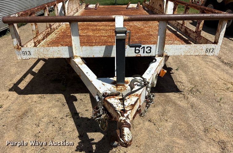 image for item DY0855 1994 Shop built utility trailer