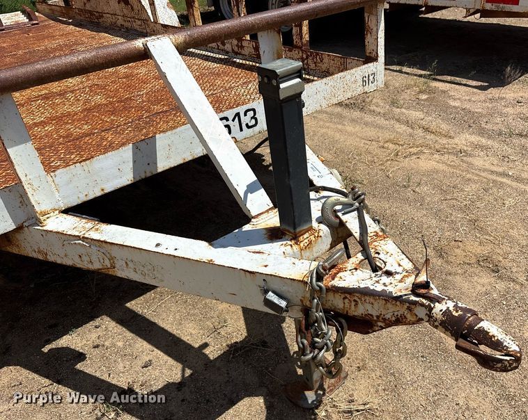 image for item DY0855 1994 Shop built utility trailer