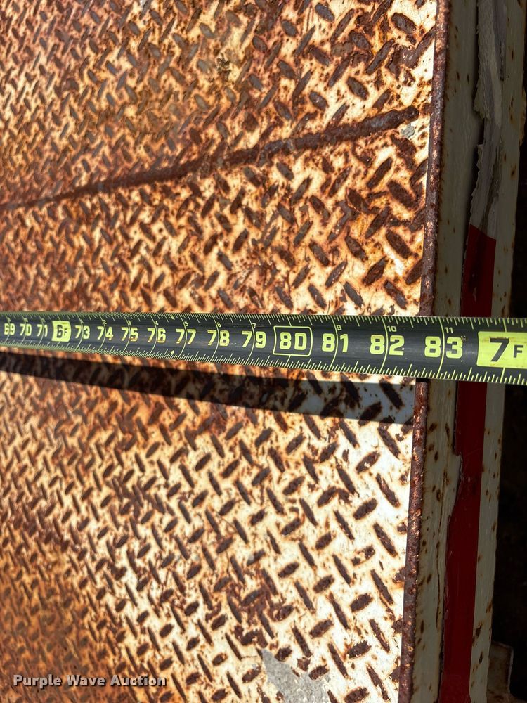 image for item DY0855 1994 Shop built utility trailer