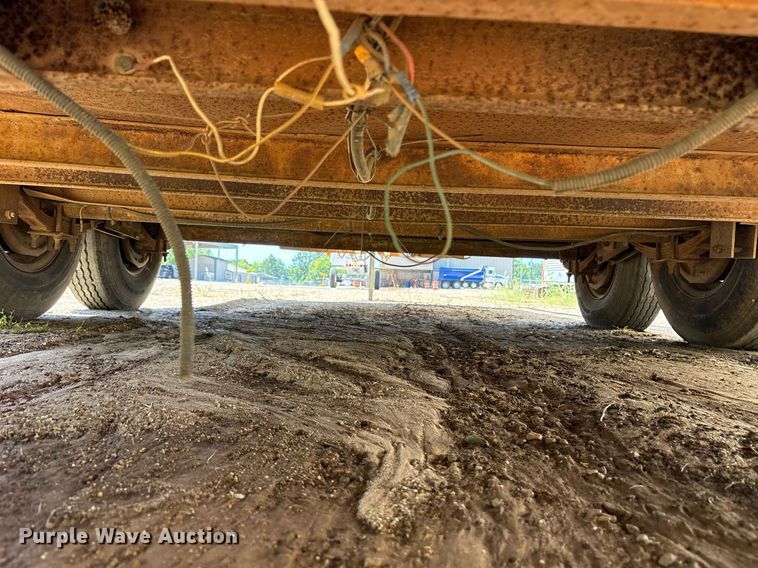 image for item DY0855 1994 Shop built utility trailer