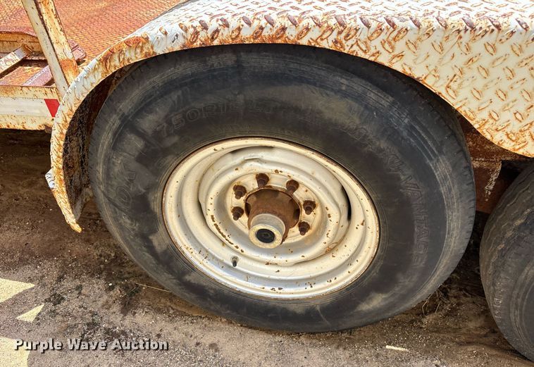 image for item DY0855 1994 Shop built utility trailer