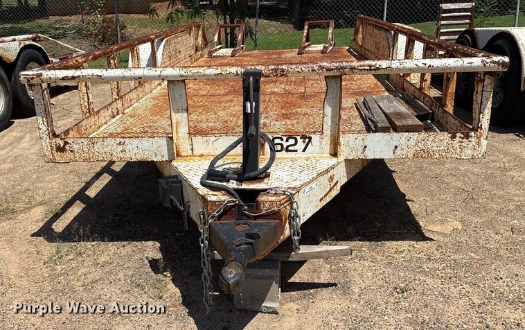 image for item DY0856 1996 Shop built utility trailer