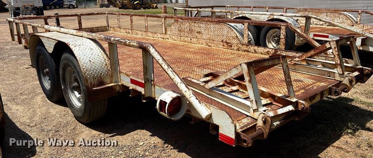 image for item DY0856 1996 Shop built utility trailer