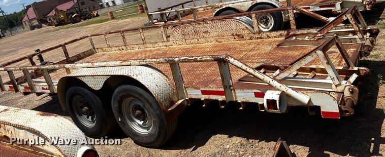 image for item DY0856 1996 Shop built utility trailer