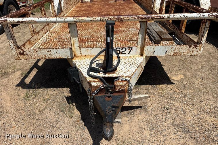 image for item DY0856 1996 Shop built utility trailer