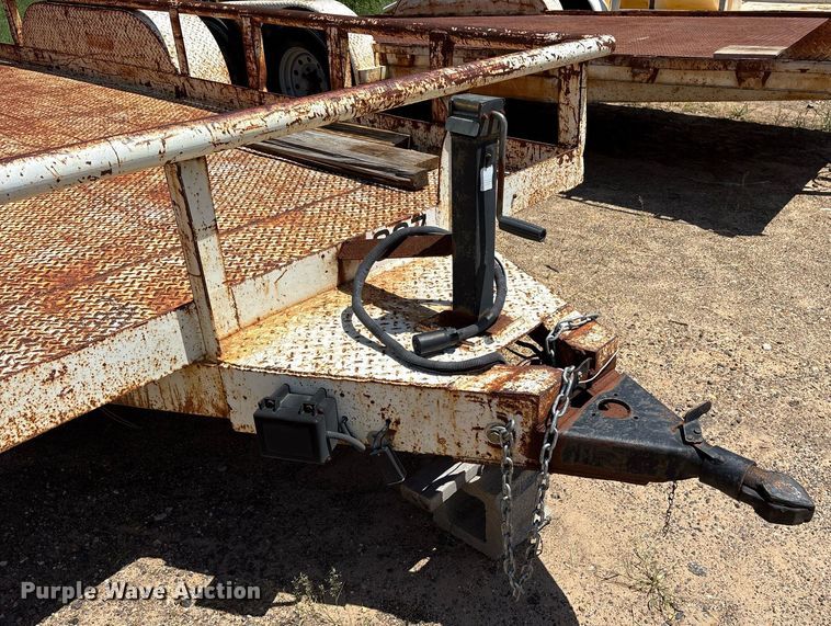 image for item DY0856 1996 Shop built utility trailer