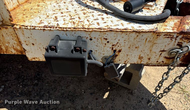 image for item DY0856 1996 Shop built utility trailer