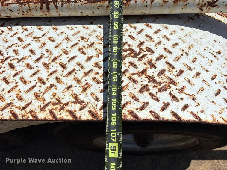 image for item DY0856 1996 Shop built utility trailer