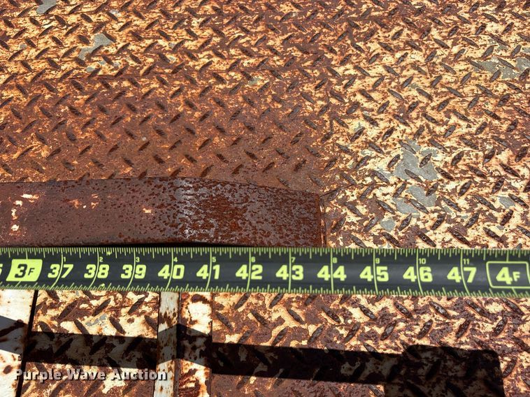 image for item DY0856 1996 Shop built utility trailer