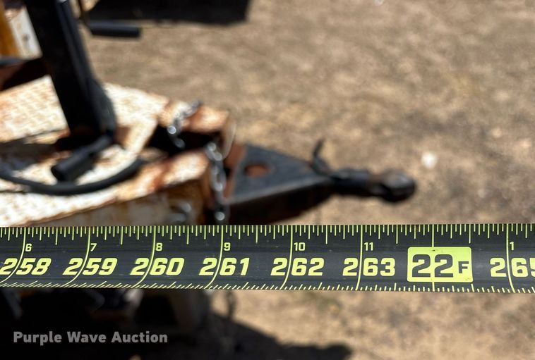 image for item DY0856 1996 Shop built utility trailer