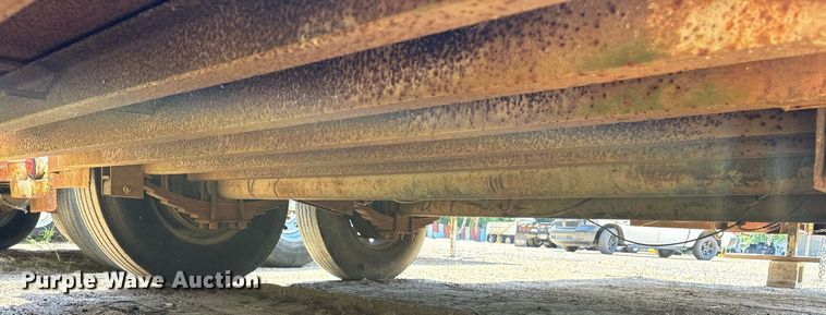 image for item DY0856 1996 Shop built utility trailer